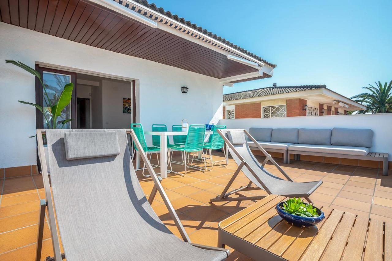 Beach House Cambrils Apartamento En Primera Linea De Playa Extérieur photo