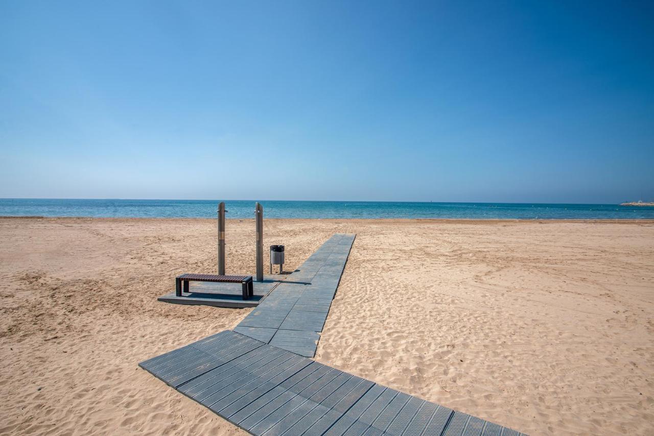 Beach House Cambrils Apartamento En Primera Linea De Playa Extérieur photo